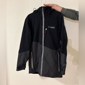 Columbia Black Jacket with Omni Heat